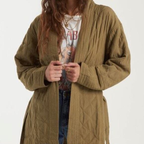 Billabong Piece Out Jacket Sage - Picture 9 of 10